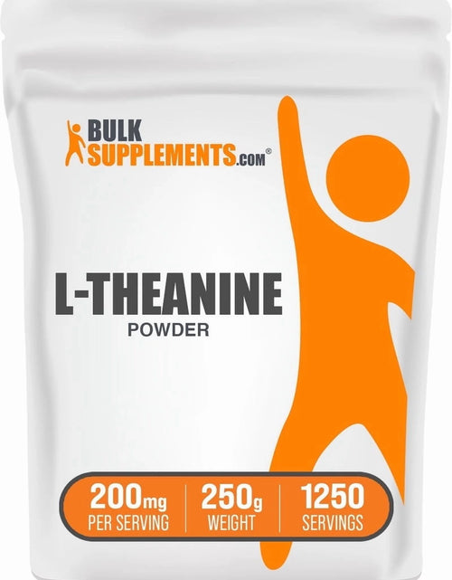 Load image into Gallery viewer, Bulksupplements L-Theanine Powder - Amino Acid Supplement, Theanine Supplement - Unflavored, 200Mg per Serving, 250G (8.8 Oz)
