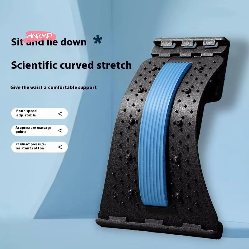 Magnetic Lumbar Back Soothing Device - Spine Stretch & Nerve Compression Relief for Ultimate Back Pain Therapy