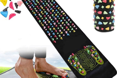 Revitalize Your Feet with the Ultimate Acupressure Reflexology Massage Pad – Perfect for Health and Relaxation!