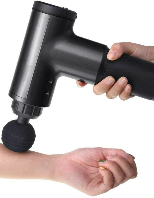 Load image into Gallery viewer, Massage Gun Percussion Massager Deep Tissue Muscle Vibrating Relaxing + 4 Heads
