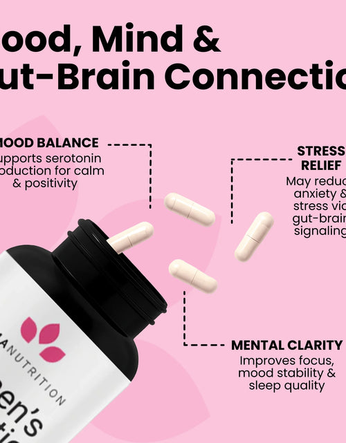 Load image into Gallery viewer, Probiotics for Women with Prebiotics - 50 Billion CFU per Serving - Formulated for Digestive, Immune &amp; Feminine Support - 60 Capsules
