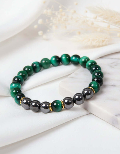 Load image into Gallery viewer, Tiger Eye Energy Bracelet Fitness Men'S Bracelet Gift Jewelry
