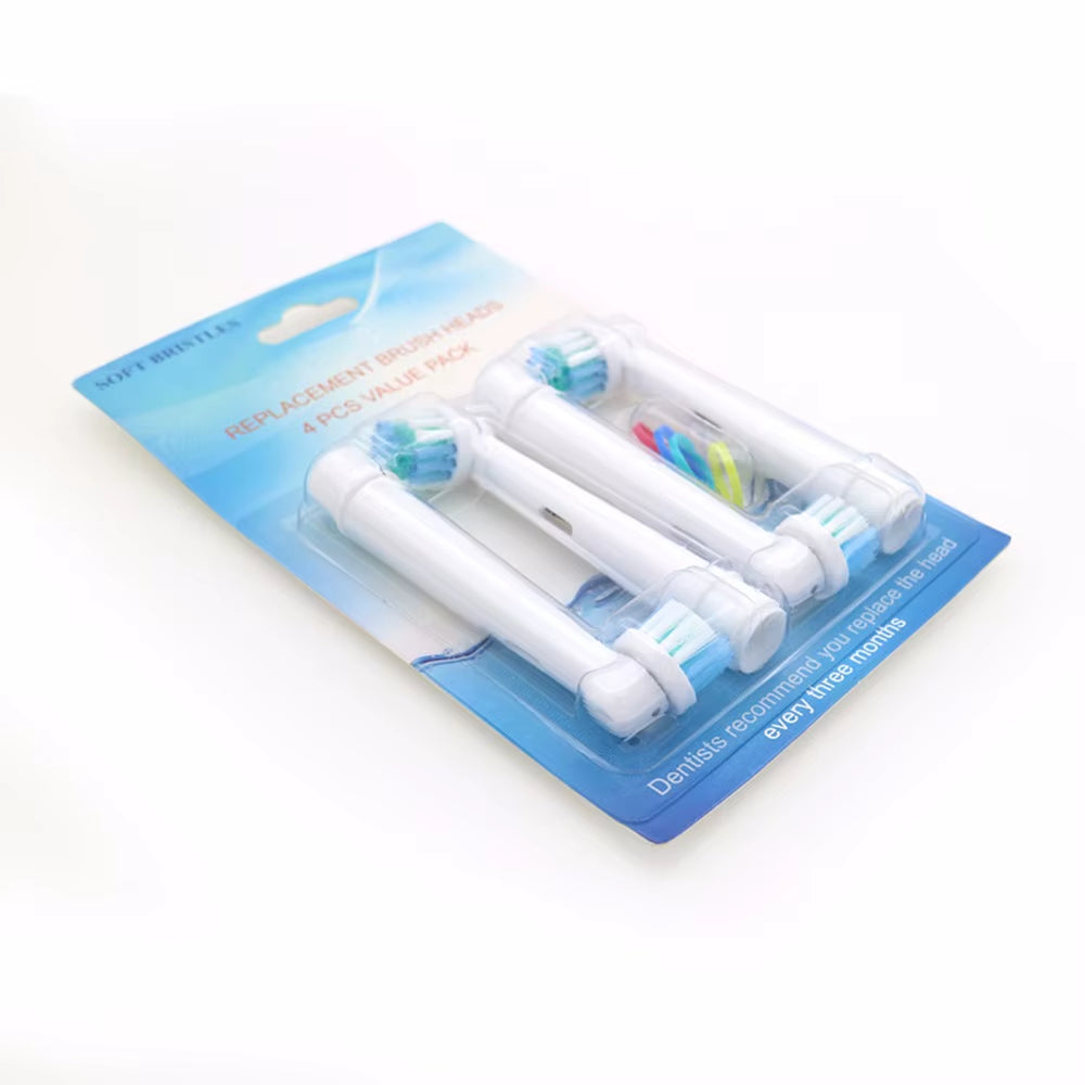 Upgrade Your Oral Care: 12 Replacement Brush Heads for Oral-B Electric Toothbrushes - Compatible with Advance Power, Pro Health, Triumph, 3D Excel, and Vitality Precision Clean