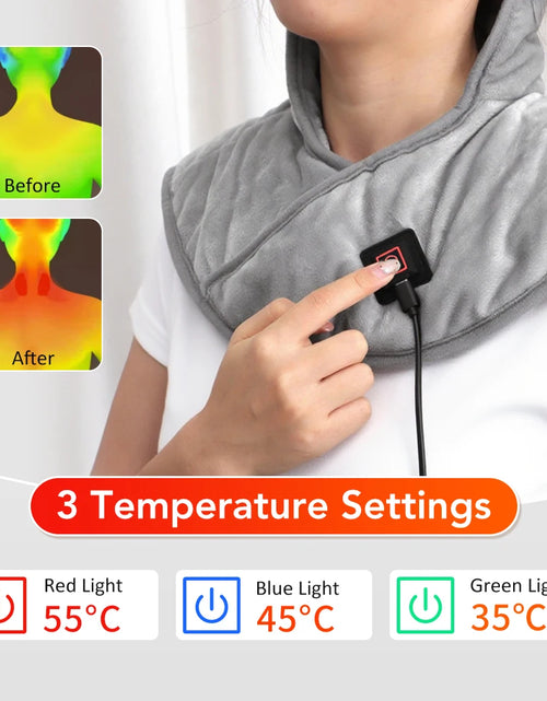 Load image into Gallery viewer, USB Heating Pad for Shoulder Pain Relief - Constant Temperature Neck and Shoulder Warmer
