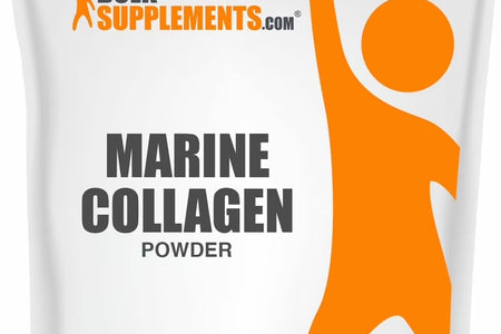Bulksupplements Marine Collagen Powder - Collagen Supplement, Hydrolyzed - Unflavored, 2.5G per Serving, 500G (1.1 Lbs)