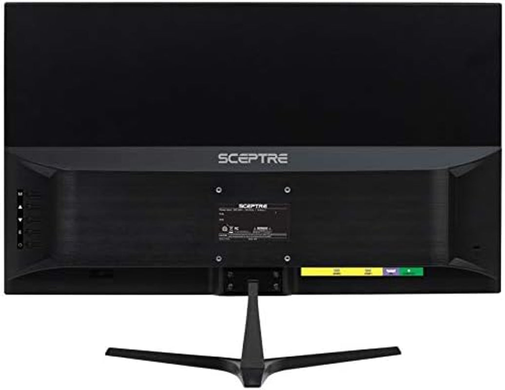 E255B-1658A 25" FHD 1080P 165Hz Gaming Monitor with AMD FreeSync, 1Ms Response Time, Dual HDMI & DisplayPort, Built-In Speakers - Sleek Metallic Black Design