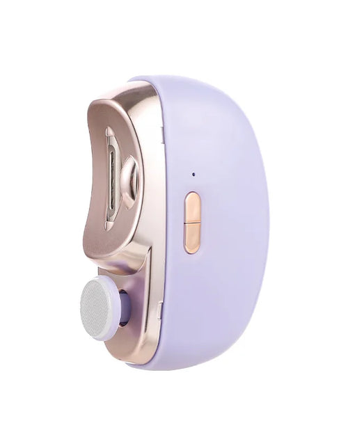 Load image into Gallery viewer, Rechargeable Electric Nail Clipper &amp; Polisher - Automatic Trimmer for All Ages with LED Light
